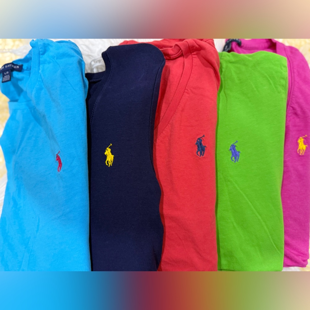 5 Ralph Lauren women’s shirts